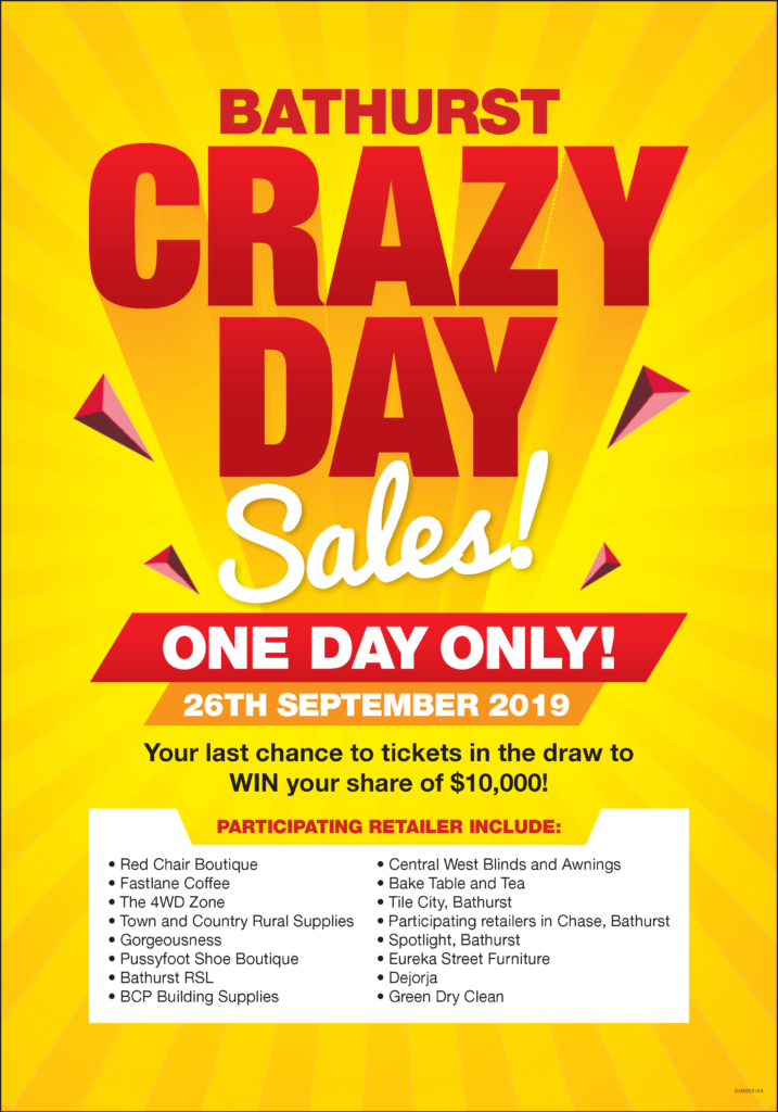 Crazy Day One Page Ad
