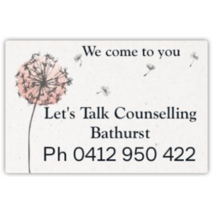 Let's talk counselling Bathurst