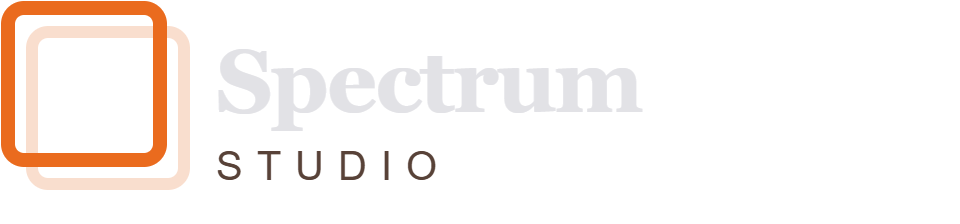 Spectrum Studio Wordmark Dark