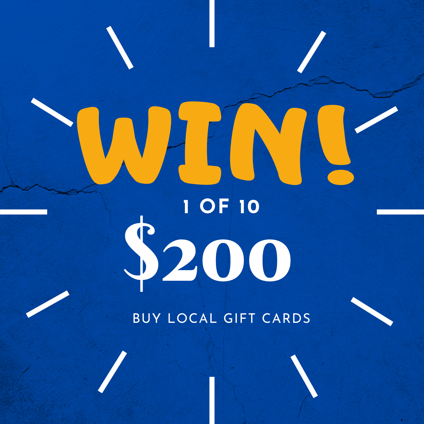 WIN ONE OF 10 $200 BATHURST BUY LOCAL GIFT CARDS! - Bathurst Live Invest